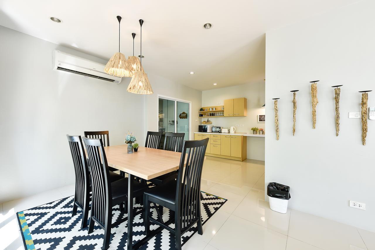 Modern House Patong Hill - 7 Beds - Kitchen Villa Exteriör bild